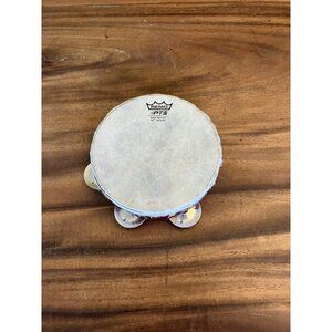 Vintage Remo PTS Tambourine Musical Instrument 6" Made in USA PAT. 4416181